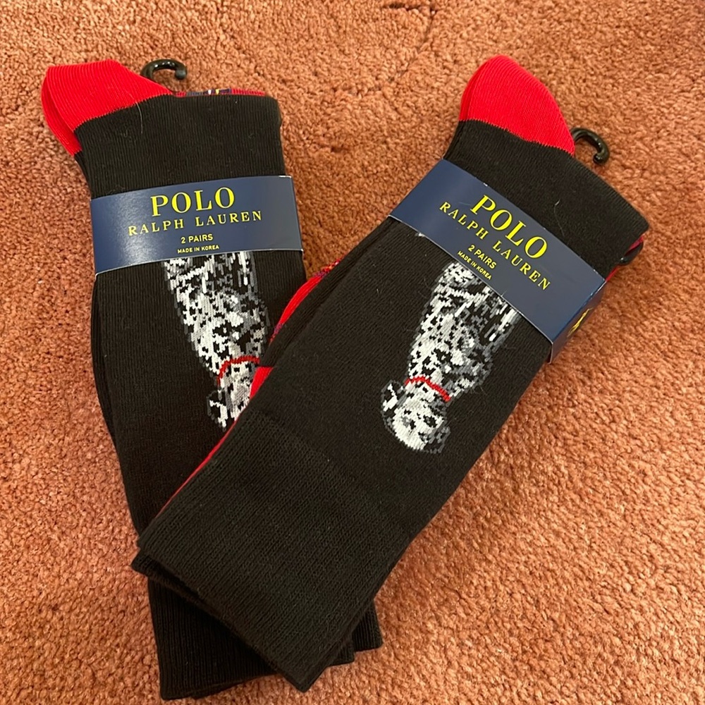 POLO Ralph Lauren (2) packs of men’s socks